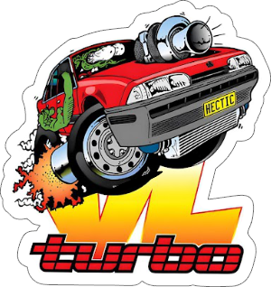 vl turbo vinyl sticker