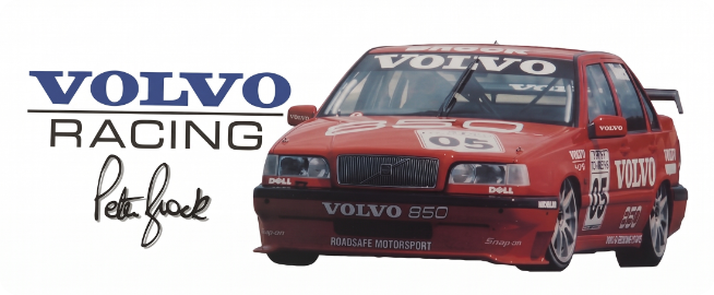 brock volvo vintage/retro Sticker