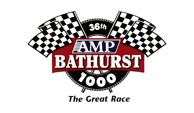 amp bathurst 1000 vintage/retro Sticker
