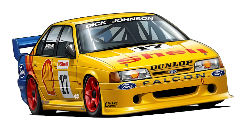 johnson eb falcon printed sticker