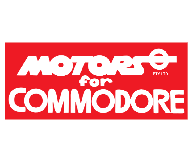 motors for commodore vinyl sticker
