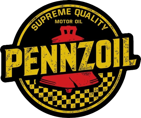 pennzoil vintage/retro Sticker