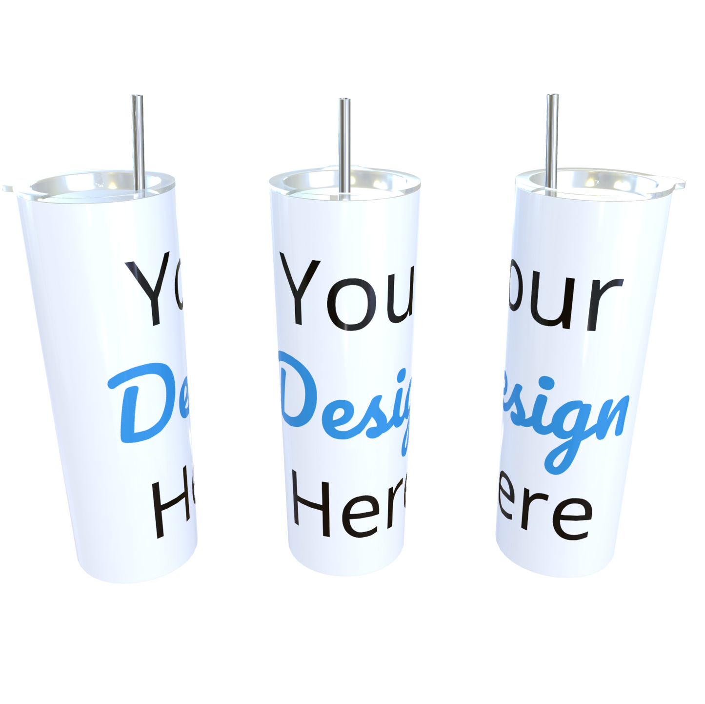 Custom design your own tumbler 20oz skinny