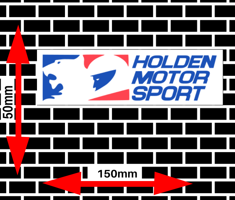 Holden Motorsport vintage/retro Sticker