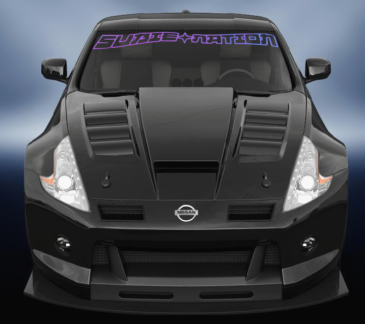 Subie Nation Windscreen vinyl Banner