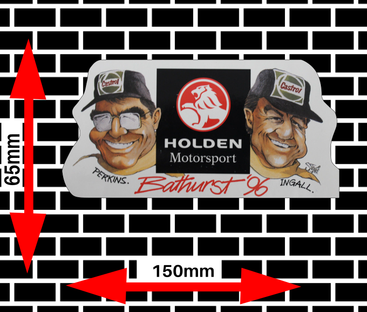 Perkins/Ingall Cartoon vintage/retro Sticker