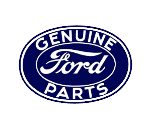 Ford Genuine Parts retro design printed sticker