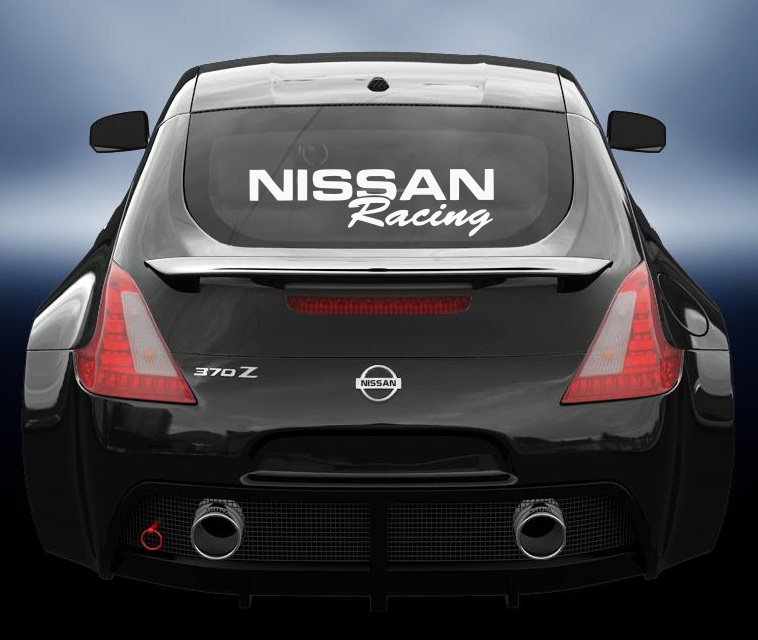 Nissan Racing vinyl sticker
