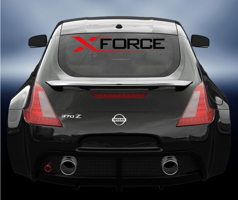 X Force vinyl decal
