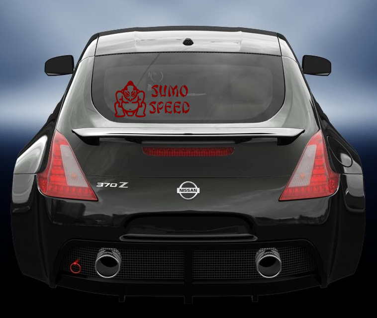 Sumo speed JDM style car decal