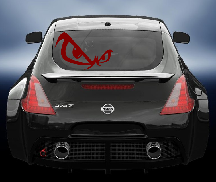 No Fear eyes vinyl sticker