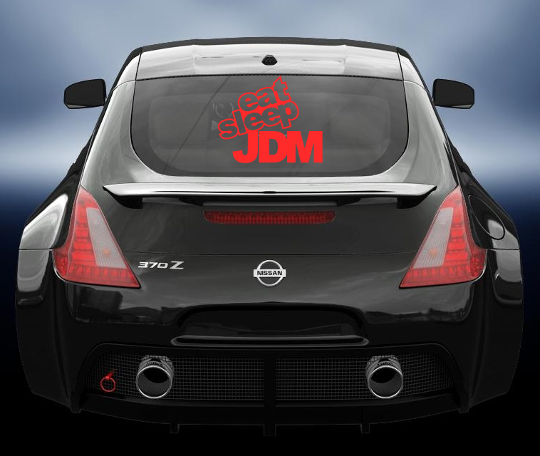 Eat Sleep JDM vinyl sticker