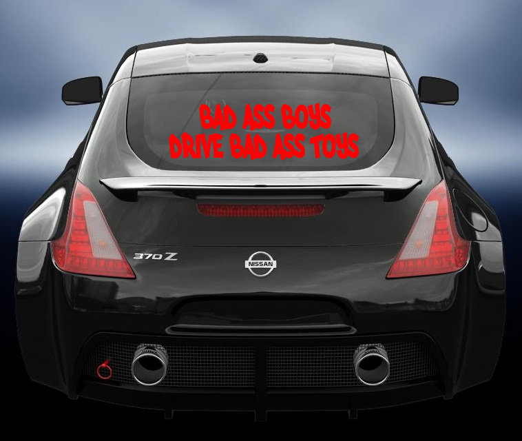 Bad Ass Boys Drive Bad Ass Toys