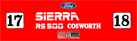 ford sierra  sticker printed sticker