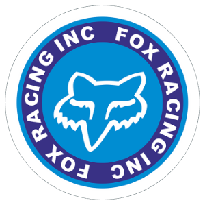 Fox Racing  design printed sticker