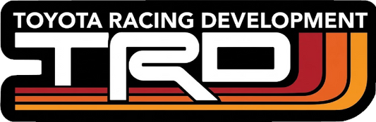toyota racing development vintage/retro Sticker
