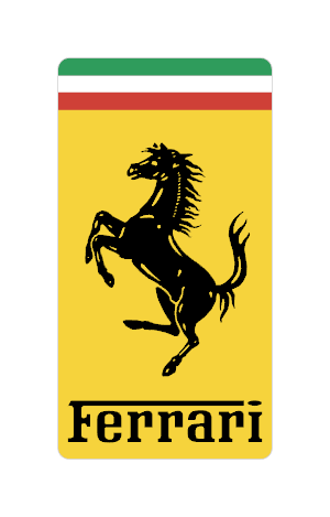 ferrari logo vinyl sticker