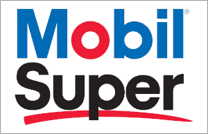 mobil super vinyl sticker