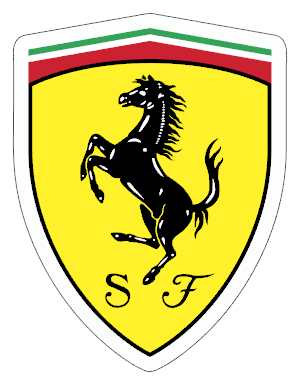 ferrari vinyl sticker