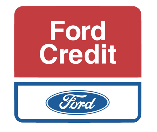 ford credit printed sticker