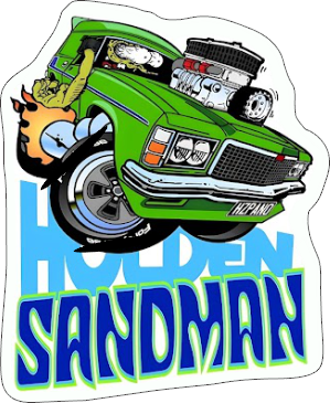 holden sandman vinyl sticker