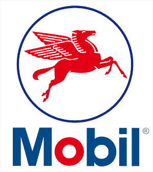 mobil  vinyl sticker