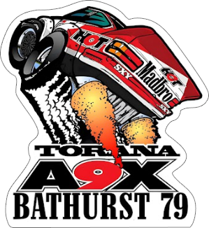 A9X vinyl sticker