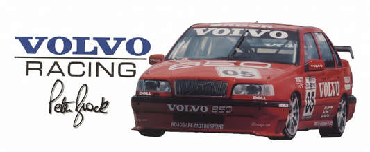 brock volvo  vintage/retro Sticker