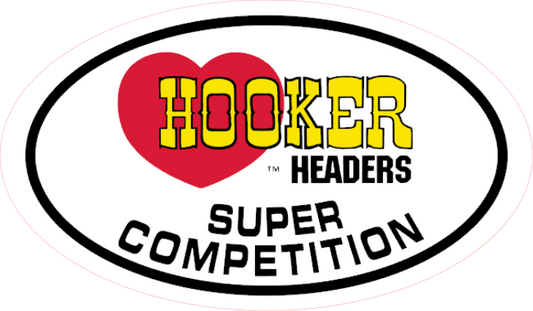 hooker headers super competition vintage/retro Sticker