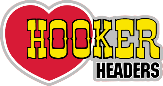 hooker headers vintage/retro Sticker