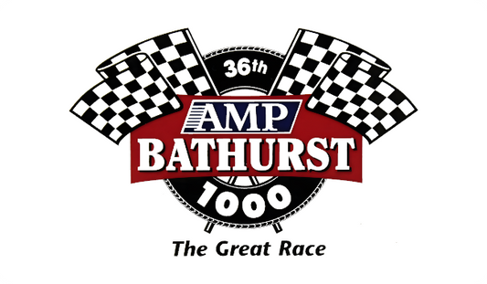 amp bathurst 1000  vintage/retro Sticker