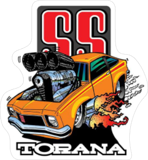 ss torana vinyl sticker