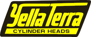 yella terra cylinder heads vinyl sticker