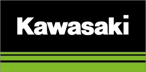 kawasaki printed sticker