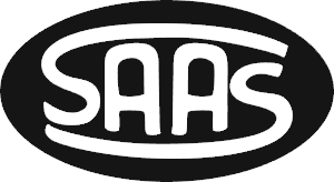 saas vinyl sticker