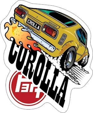 corolla vinyl sticker