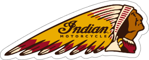 indian motorcycles design printed sticker