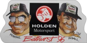 perkins ingall bathurst 96 cartoon vinyl sticker