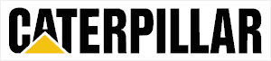 caterpillar  vinyl sticker