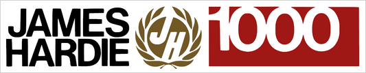 james hardie 1000 vinyl sticker
