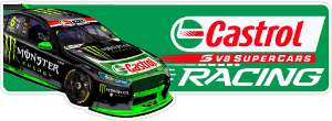 castrol racing bumper sticker