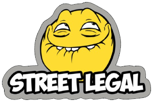 street legal vinyl sticker