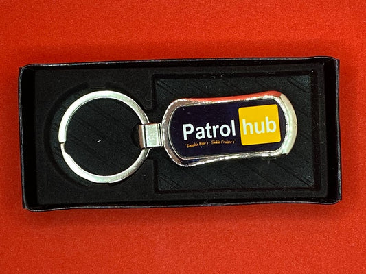 Patrol Hub smashin beers sinkin cruisers Metal keyring