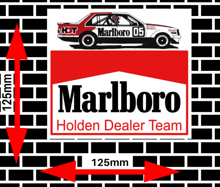 Marlboro HDT vintage/retro Sticker