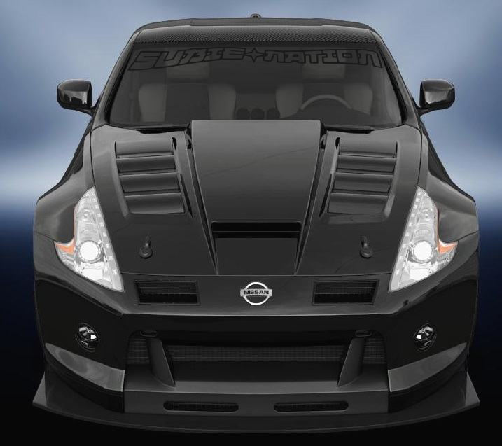 Subie Nation Windscreen vinyl Banner