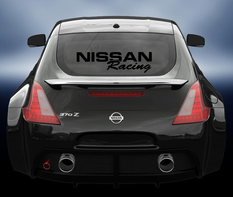 Nissan Racing vinyl sticker