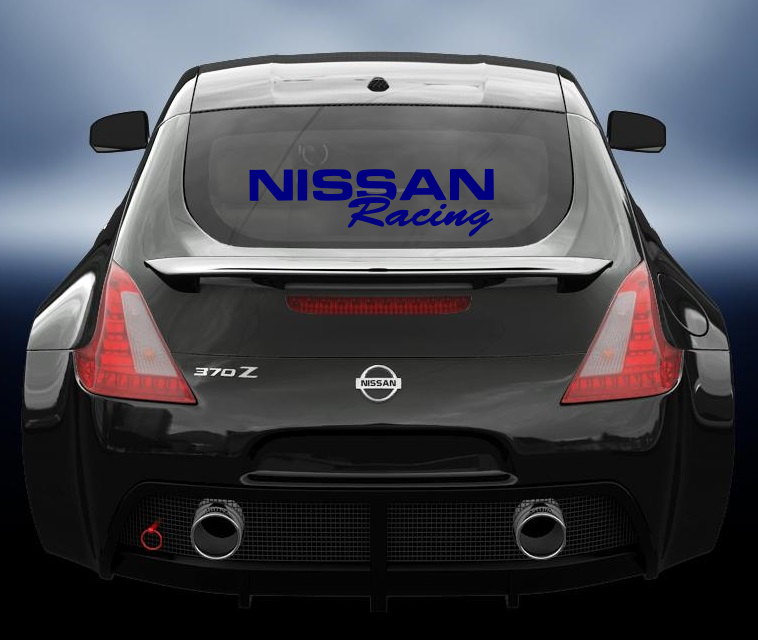 Nissan Racing vinyl sticker