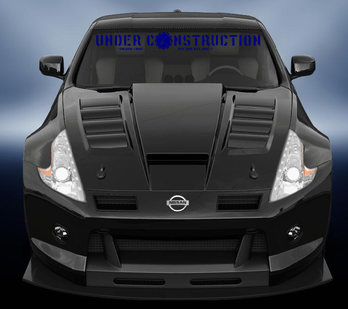 Under Construction vinyl Banner