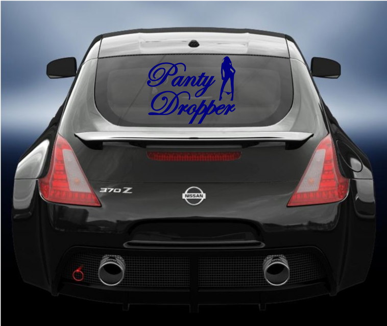 Panty Dropper vinyl car sticker
