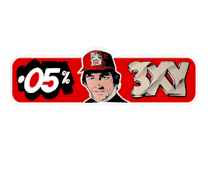 .05 brock 3xy retro sticker